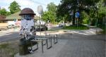 Stojaki od strony ul Brzozowej