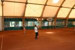 Każdy chętny mógł spróbować swoich sił przy tenisie lub squashu 